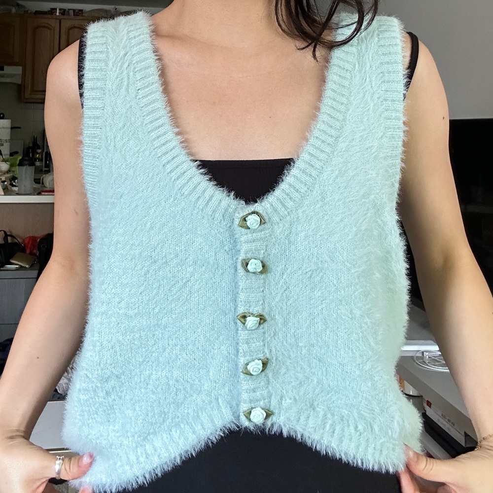 For Love & Lemons Anastasia Sweater Vest